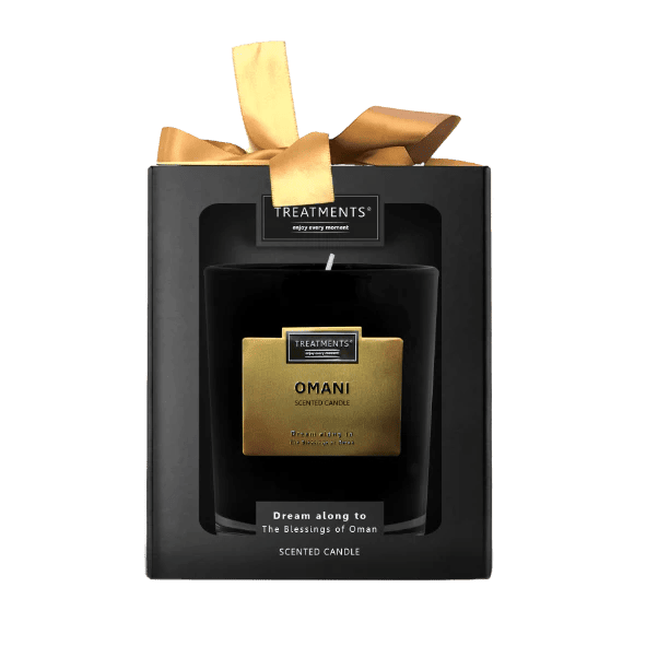 Geurkaars Omani - 380 gram - Giftbox