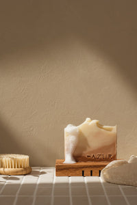 Houten Zeephouder