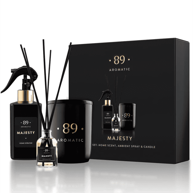 INFINITY FLOW –  SET: Huisparfum, Ruimspray & Geurkaars
