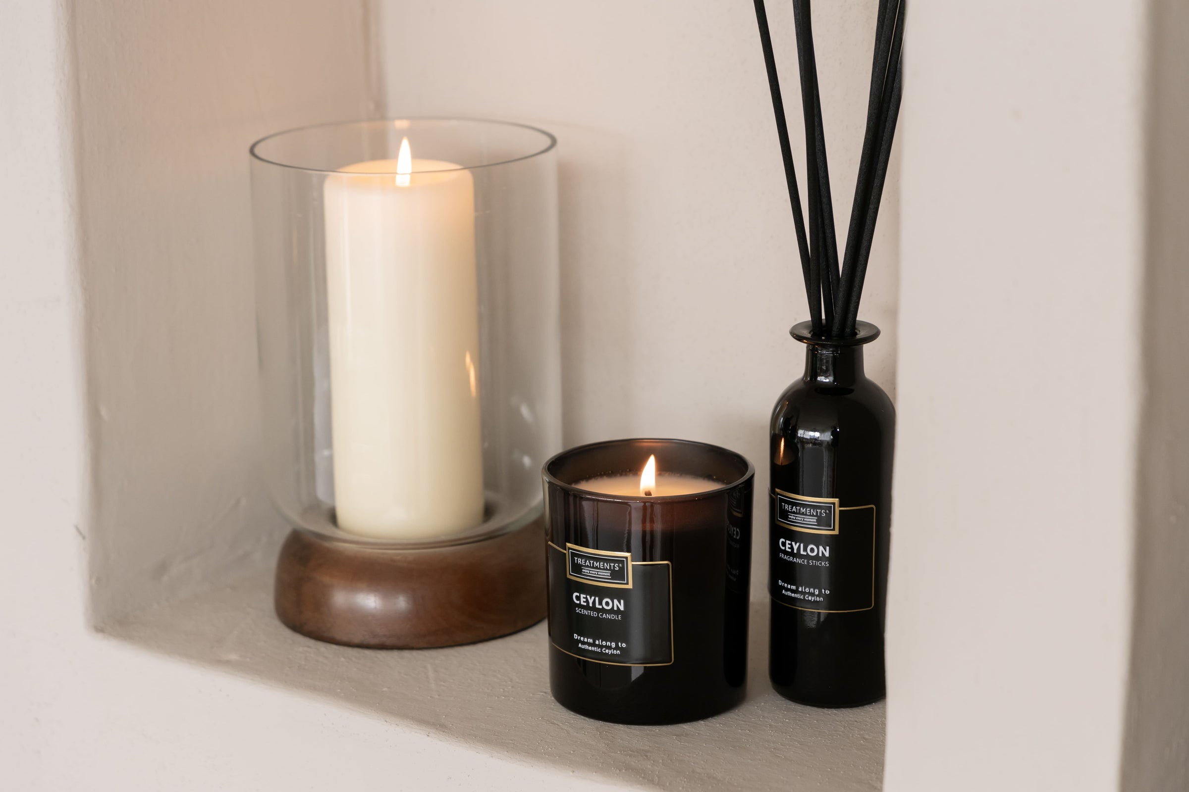 Geurkaars Ceylon - 380 gram - Giftbox