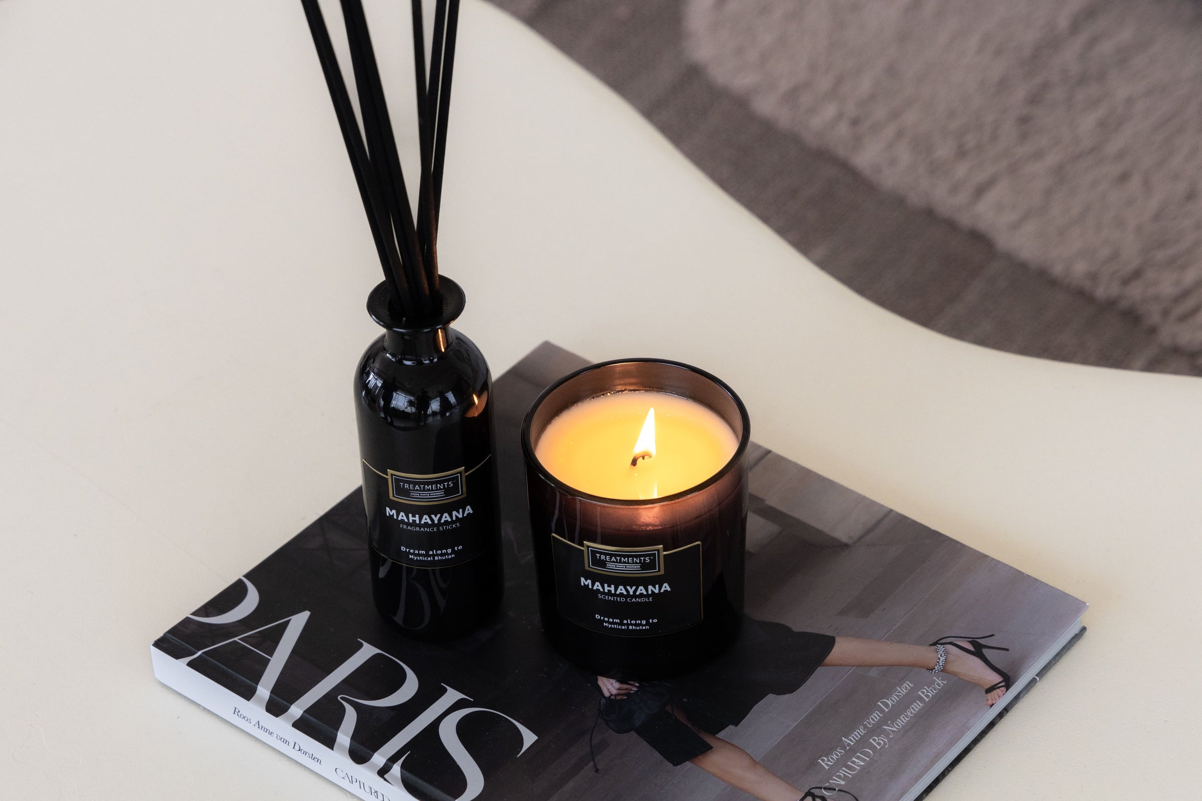 Geurkaars Mahayana - 380 gram - Giftbox